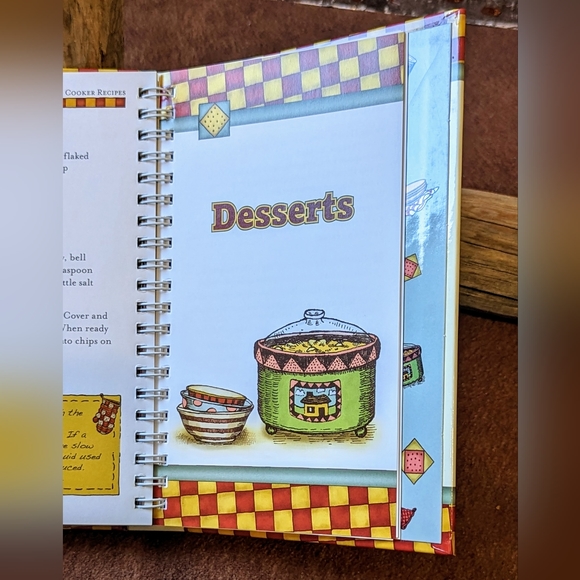 New Easy Slow Cooker Spiral Bound Hardcover Recipe Book - Picture 12 of 14